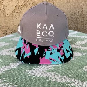 Coors Light ~ KAABOO Del Mar Gray and Multicolor Cap